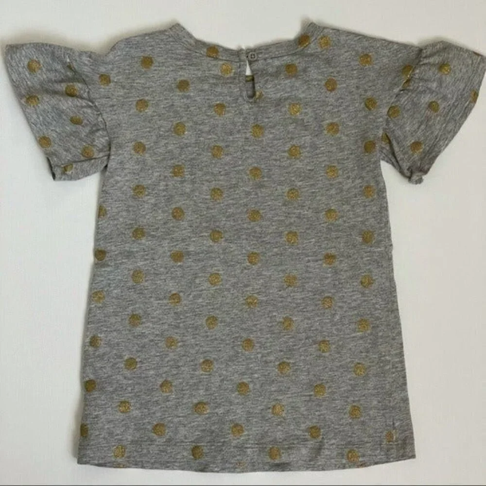 Baby Gap Toddler Girl Ruffle Sleeve T-Shirt Dress Size 2